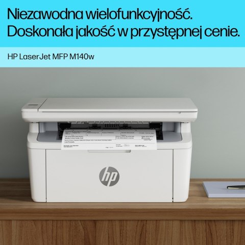 URZĄDZENIE WIELOF. HP LaserJet M140w 7MD72F MFP URZĄDZENIE WIELOF. HP LaserJet M140w 7MD72F MFP