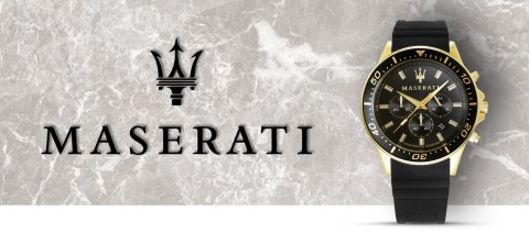Zegarek Męski Maserati Sfida R8871640001 + BOX Zegarek Męski Maserati Sfida R8871640001 + BOX
