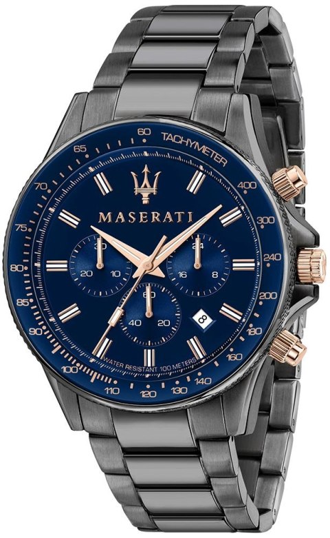 Zegarek Męski Maserati Sfida R8873640001 + BOX Zegarek Męski Maserati Sfida R8873640001 + BOX