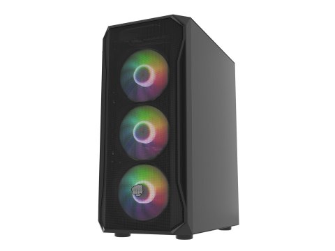 FURY OBUDOWA KOMPUTEROWA FURY SHOBO SH4F RGB MIDI Z OKNEM CZARNA FURY OBUDOWA KOMPUTEROWA FURY SHOBO SH4F RGB MIDI Z OKNEM CZARNA