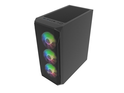 FURY OBUDOWA KOMPUTEROWA FURY SHOBO SH4F RGB MIDI Z OKNEM CZARNA FURY OBUDOWA KOMPUTEROWA FURY SHOBO SH4F RGB MIDI Z OKNEM CZARNA