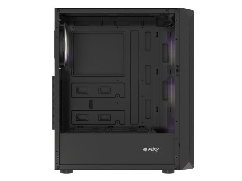 FURY OBUDOWA KOMPUTEROWA FURY SHOBO SH4F RGB MIDI Z OKNEM CZARNA FURY OBUDOWA KOMPUTEROWA FURY SHOBO SH4F RGB MIDI Z OKNEM CZARNA
