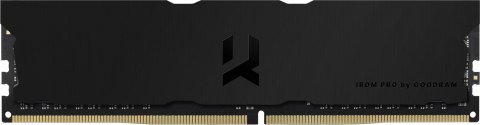GOODRAM DDR4 IRP-K3600D4V64L18S/16GDC 16GB Dual Channel 3600MHz 18-22-22 Deep Black GOODRAM DDR4 IRP-K3600D4V64L18S/16GDC 16GB Dual Channel 3600MHz 18-22-22 Deep Black