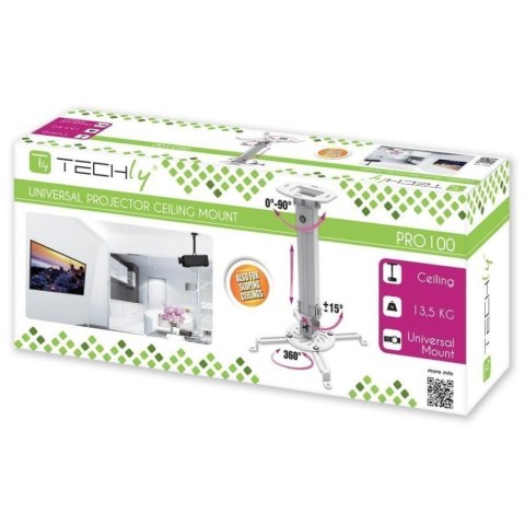 TECHLY UCHWYT SUFITOWY DO PROJEKTORA 38-58CM 13,5K TECHLY UCHWYT SUFITOWY DO PROJEKTORA 38-58CM 13,5K