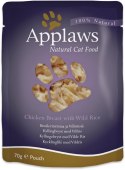 APPLAWS Natural Cat Food Kurczak z ryżem - mokra karma dla kota - 70g