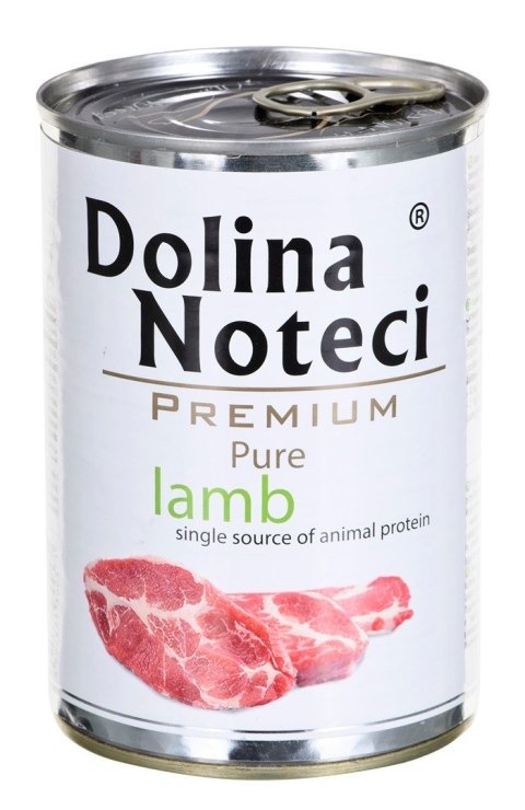 DOLINA NOTECI Premium Pure Jagnięcina - mokra karma dla psa - 400 g DOLINA NOTECI Premium Pure Jagnięcina - mokra karma dla psa - 400 g