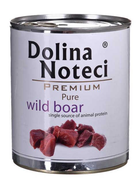 DOLINA NOTECI Premium Pure bogata w dziczyznę - mokra karma dla psa - 800 g DOLINA NOTECI Premium Pure bogata w dziczyznę - mokra karma dla psa - 800 g