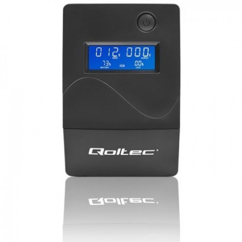 QOLTEC ZASILACZ AWARYJNY UPS 450VA | 240W | LCD | USB | RJ45 QOLTEC ZASILACZ AWARYJNY UPS 450VA | 240W | LCD | USB | RJ45