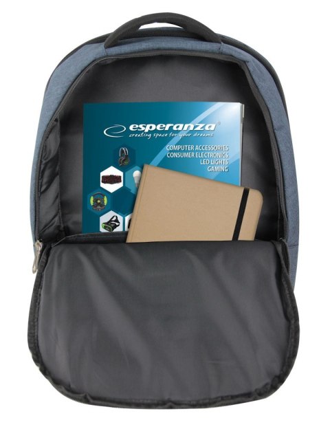 ESPERANZA PLECAK NA NOTEBOOK 15.6" TARANTO ET196 ESPERANZA PLECAK NA NOTEBOOK 15.6" TARANTO ET196