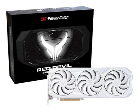 Karta graf. PowerColor Red Devil RX9070XT S WH 16G Karta graf. PowerColor Red Devil RX9070XT S WH 16G