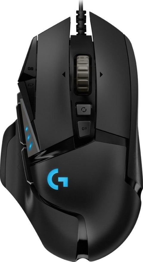 Mysz Logitech G502 Hero 910-005470 (optyczna; 16000 DPI; kolor czarny) Mysz Logitech G502 Hero 910-005470 (optyczna; 16000 DPI; kolor czarny)