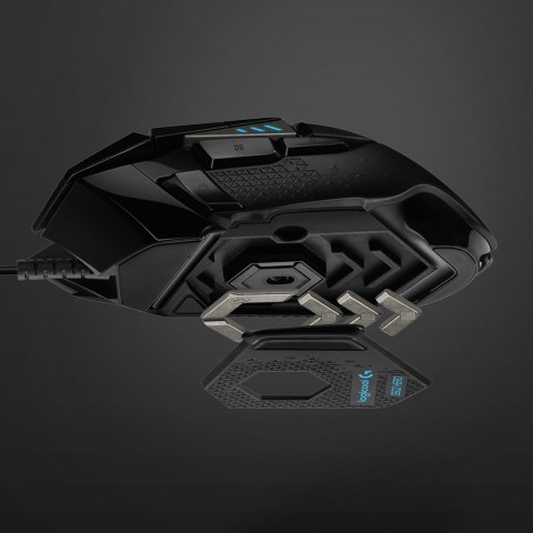 Mysz Logitech G502 Hero 910-005470 (optyczna; 16000 DPI; kolor czarny) Mysz Logitech G502 Hero 910-005470 (optyczna; 16000 DPI; kolor czarny)