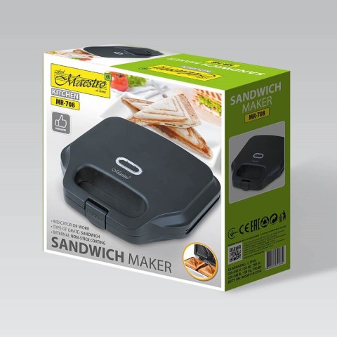 Opiekacz 750W MAESTRO MR-708 Opiekacz 750W MAESTRO MR-708