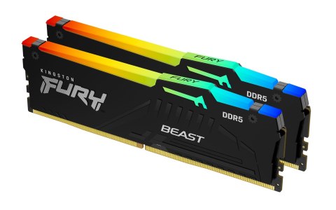 KINGSTON DDR5 32GB 6000MT/s CL36 DIMM (Kit of 2) FURY Beast RGB EXPO KINGSTON DDR5 32GB 6000MT/s CL36 DIMM (Kit of 2) FURY Beast RGB EXPO