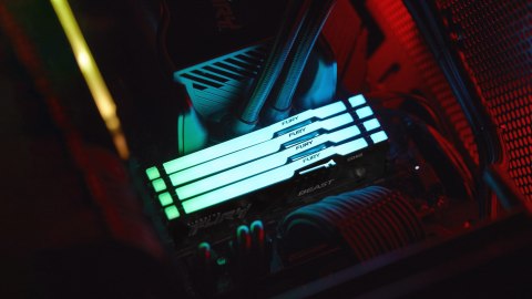 KINGSTON DDR5 32GB 6000MT/s CL36 DIMM (Kit of 2) FURY Beast RGB EXPO KINGSTON DDR5 32GB 6000MT/s CL36 DIMM (Kit of 2) FURY Beast RGB EXPO