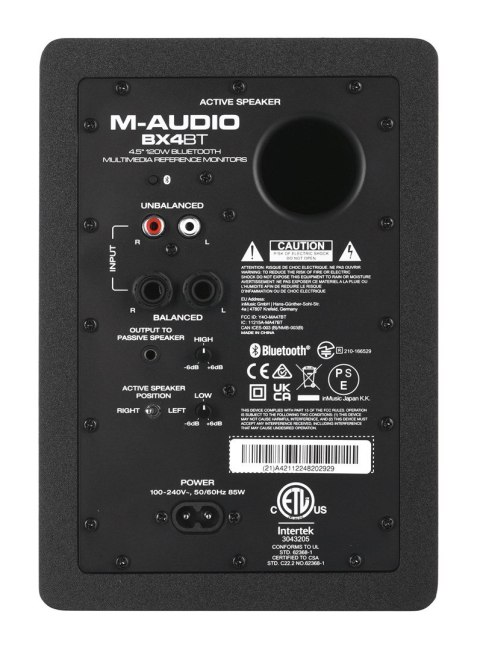 M-AUDIO BX4 Pair BT - Para Monitorów Odsłuchowych Bluetooth M-AUDIO BX4 Pair BT - Para Monitorów Odsłuchowych Bluetooth