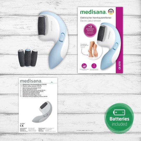 Pilnik do pięt Medisana CR 870 Pilnik do pięt Medisana CR 870