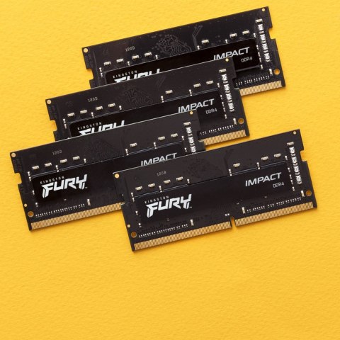 Kingston 16GB 3200MHz DDR4 CL20 SODIMM (Kit of 2) FURY Impact KF432S20IBK2/16 Kingston 16GB 3200MHz DDR4 CL20 SODIMM (Kit of 2) FURY Impact KF432S20IBK2/16
