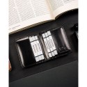 Skórzane, czarne etui na karty bez zapięcia z systemem RFID - 4U Cavaldi
