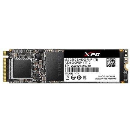 ADATA | XPG SX6000 Pro PCIe Gen3x4 | 1000 GB | SSD interface M.2 NVME | Read speed 2100 MB/s | Write speed 1500 MB/s ADATA | XPG SX6000 Pro PCIe Gen3x4 | 1000 GB | SSD interface M.2 NVME | Read speed 2100 MB/s | Write speed 1500 MB/s