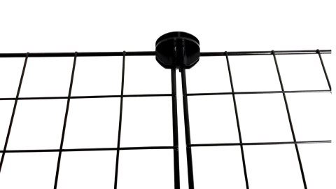 C&C Piętrowa klatka modułowa dla świnki morskiej, królika, jeża 145x75 cm - czarna C&C Piętrowa klatka modułowa dla świnki morskiej, królika, jeża 145x75 cm - czarna