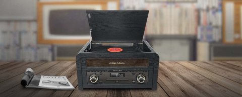 Muse | MT-115W | Mikrosystem gramofonowy | Port USB | Wejście AUX | Odtwarzacz CD | Radio FM | Połączenie bezprzewodowe Muse | MT-115W | Mikrosystem gramofonowy | Port USB | Wejście AUX | Odtwarzacz CD | Radio FM | Połączenie bezprzewodowe
