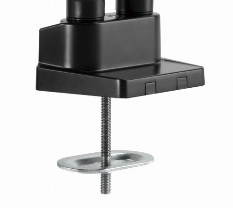 GEMBIRD BIURKOWE REGULOWANE RAMIĘ/UCHWYT NA 2 MONITORY + PÓŁKA NA NOTEBOOKA 17-32, VESA 100X100MM, DO 8 KG GEMBIRD BIURKOWE REGULOWANE RAMIĘ/UCHWYT NA 2 MONITORY + PÓŁKA NA NOTEBOOKA 17-32, VESA 100X100MM, DO 8 KG