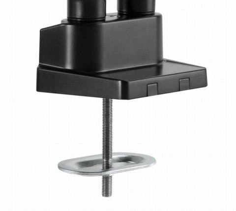 GEMBIRD BIURKOWE REGULOWANE RAMIĘ/UCHWYT NA 2 MONITORY + PÓŁKA NA NOTEBOOKA 17-32, VESA 100X100MM, DO 8 KG GEMBIRD BIURKOWE REGULOWANE RAMIĘ/UCHWYT NA 2 MONITORY + PÓŁKA NA NOTEBOOKA 17-32, VESA 100X100MM, DO 8 KG