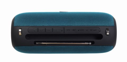 GEMBIRD PRZENOŚNY GŁOŚNIK BLUETOOTH SPK-BT-17-G FM-RADIO, WBUDOWANY MIKROFON, KOLOR ZIELONY, USB, AUX, MICROSD GEMBIRD PRZENOŚNY GŁOŚNIK BLUETOOTH SPK-BT-17-G FM-RADIO, WBUDOWANY MIKROFON, KOLOR ZIELONY, USB, AUX, MICROSD