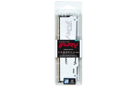 KINGSTON DDR5 32GB 6000MT/s CL30 DIMM FURY Beast White RGB XMP KINGSTON DDR5 32GB 6000MT/s CL30 DIMM FURY Beast White RGB XMP