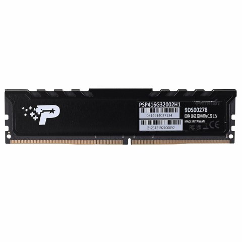PATRIOT DDR4 16GB SIGNATURE PREMIUM 3200MHz CL22 PATRIOT DDR4 16GB SIGNATURE PREMIUM 3200MHz CL22