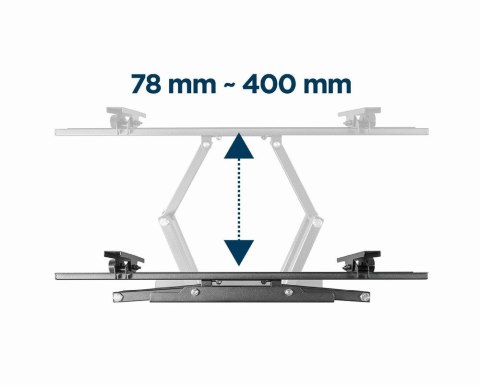 GEMBIRD UCHWYT ŚCIENNY LCD 37"-70" VESA MAX 600 X 400MM, DO 35KG GEMBIRD UCHWYT ŚCIENNY LCD 37"-70" VESA MAX 600 X 400MM, DO 35KG