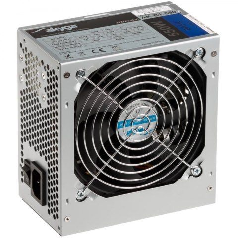Zasilacz Akyga Basic AK-B1-550 (550 W; Pasywne; 120 mm) Zasilacz Akyga Basic AK-B1-550 (550 W; Pasywne; 120 mm)