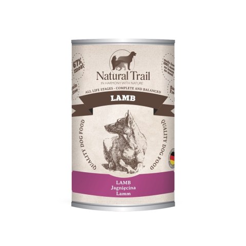 NATURAL TRAIL Jagnięcina karma dla psa 400g NATURAL TRAIL Jagnięcina karma dla psa 400g
