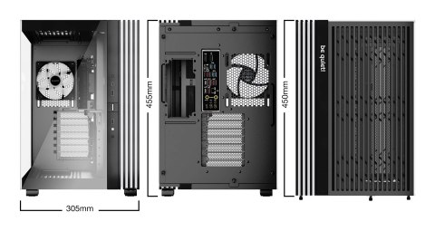 OBUDOWA BE QUIET! Light Base 600 LX Black OBUDOWA BE QUIET! Light Base 600 LX Black