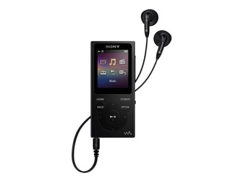 Odtwarzacz MP3 Sony Walkman NW-E394B z radiem FM, 8 GB, czarny Sony | Odtwarzacz MP3 z radiem FM | Walkman NW-E394B | Pamięć wew Odtwarzacz MP3 Sony Walkman NW-E394B z radiem FM, 8 GB, czarny Sony | Odtwarzacz MP3 z radiem FM | Walkman NW-E394B | Pamięć wew