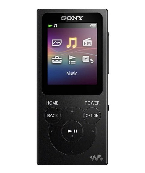 Odtwarzacz MP3 Sony Walkman NW-E394B z radiem FM, 8 GB, czarny Sony | Odtwarzacz MP3 z radiem FM | Walkman NW-E394B | Pamięć wew Odtwarzacz MP3 Sony Walkman NW-E394B z radiem FM, 8 GB, czarny Sony | Odtwarzacz MP3 z radiem FM | Walkman NW-E394B | Pamięć wew