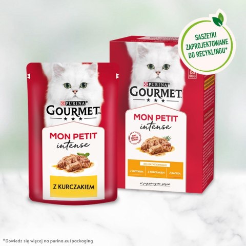 GOURMET Mon Petit Mix Drobiowy - mokra karma dla kota - 6x50 g GOURMET Mon Petit Mix Drobiowy - mokra karma dla kota - 6x50 g