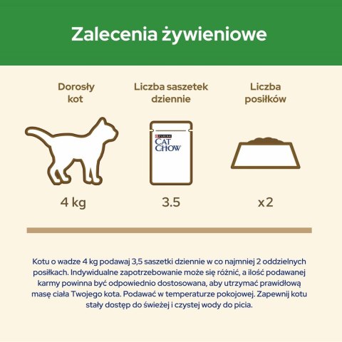 Purina Cat Chow Sterilised z jagnięciną i zieloną fasolką w sosie - mokra karma dla kota - 85 g Purina Cat Chow Sterilised z jagnięciną i zieloną fasolką w sosie - mokra karma dla kota - 85 g