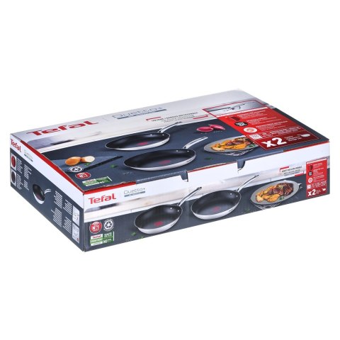 Zestaw 2 patelni TEFAL Duetto+ G732S255 24/28 cm Zestaw 2 patelni TEFAL Duetto+ G732S255 24/28 cm
