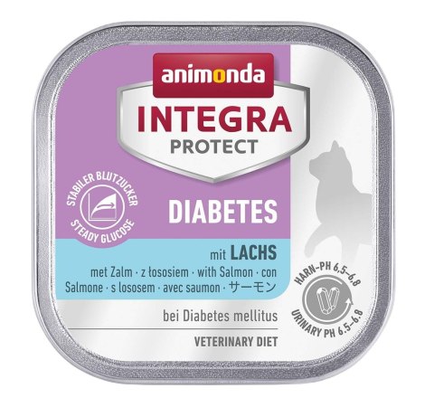 ANIMONDA Integra Protect Diabetes łosoś - mokra karma dla kota - 100 g ANIMONDA Integra Protect Diabetes łosoś - mokra karma dla kota - 100 g