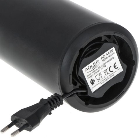 Adler | AD4446bs | Młynek do kawy | 150 W | Pojemność ziaren kawy 75 g | Wyłącznik bezpieczeństwa pokrywy | Liczba filiżanek szt Adler | AD4446bs | Młynek do kawy | 150 W | Pojemność ziaren kawy 75 g | Wyłącznik bezpieczeństwa pokrywy | Liczba filiżanek szt