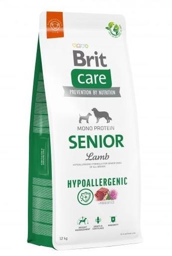 BRIT Care Mono Protein Hypoallergenic Senior Jagnięcina z ryżem - sucha karma dla psa - 12 kg BRIT Care Mono Protein Hypoallergenic Senior Jagnięcina z ryżem - sucha karma dla psa - 12 kg