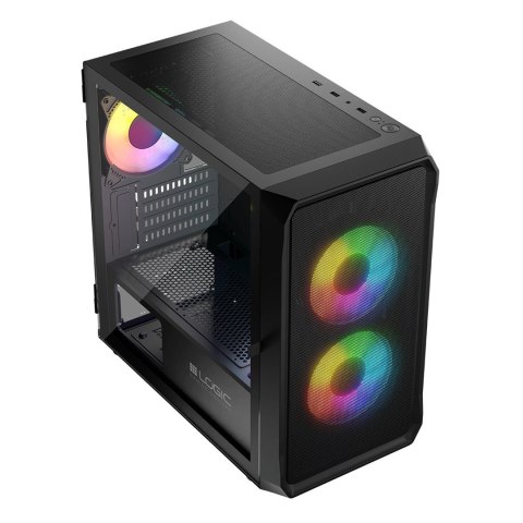 LOGIC OBUDOWA PORTOS ARGB MINI USB 3.0 BLACK LOGIC OBUDOWA PORTOS ARGB MINI USB 3.0 BLACK