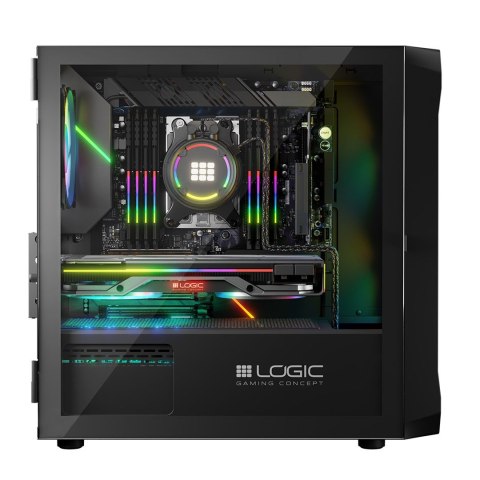 LOGIC OBUDOWA PORTOS ARGB MINI USB 3.0 BLACK LOGIC OBUDOWA PORTOS ARGB MINI USB 3.0 BLACK