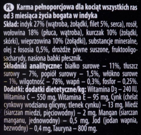 DOLINA NOTECI Premium Junior Indyk - karma dla kota - 400g DOLINA NOTECI Premium Junior Indyk - karma dla kota - 400g