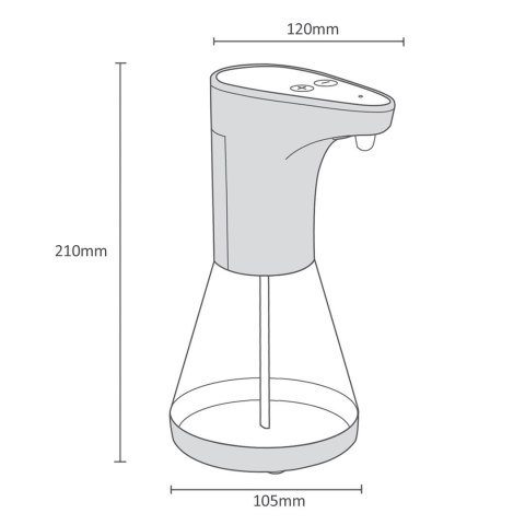 PROMEDIX DOZOWNIK POJEMNIK DYSPENSER PR-530 PROMEDIX DOZOWNIK POJEMNIK DYSPENSER PR-530