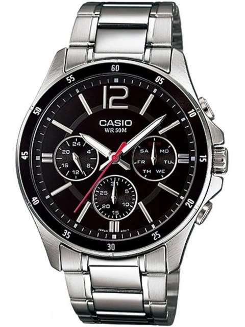 ZEGAREK MĘSKI CASIO MTP-1374D-1AV (zd063b) + BOX ZEGAREK MĘSKI CASIO MTP-1374D-1AV (zd063b) + BOX