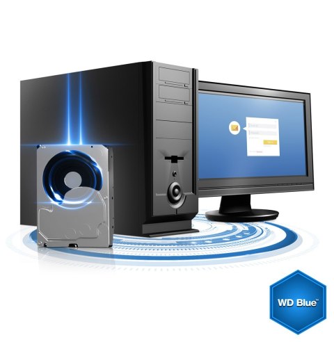 Dysk HDD WD Blue WD10EZEX (1 TB ; 3.5"; 64 MB; 7200 obr/min) Dysk HDD WD Blue WD10EZEX (1 TB ; 3.5"; 64 MB; 7200 obr/min)