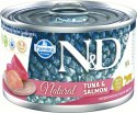 FARMINA N&D Cat Natural Tuńczyk&Łosoś - mokra karma dla kota - 140 g